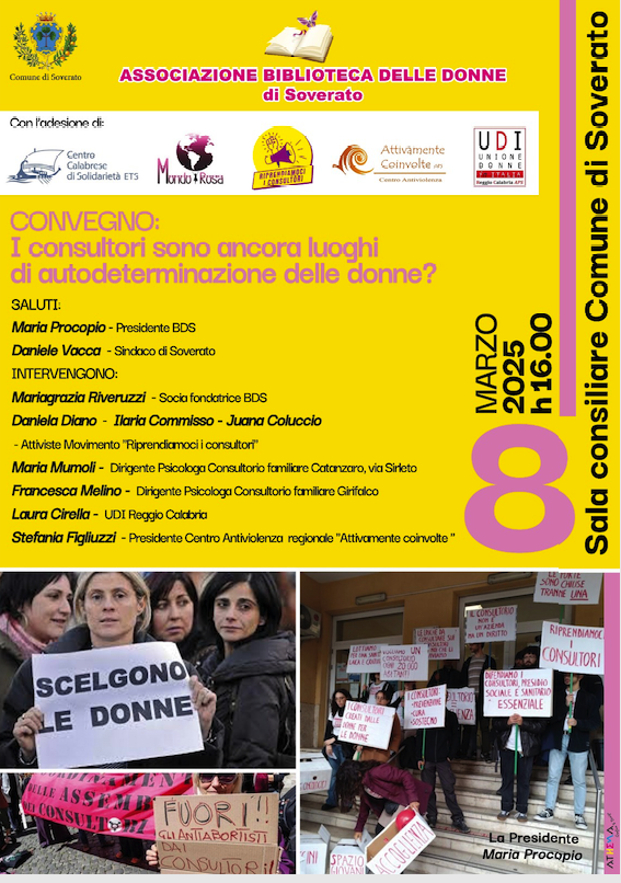 Convegno otto marzo CONSULTORI